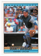 Scott Bradley - Seattle Mariners (MLB Baseball Card) 1992 Donruss # 713 Mint