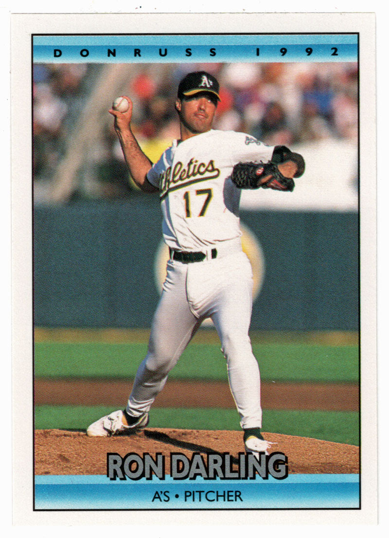 Ron Darling - Oakland Athletics (MLB Baseball Card) 1992 Donruss # 723 Mint