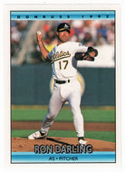 Ron Darling - Oakland Athletics (MLB Baseball Card) 1992 Donruss # 723 Mint