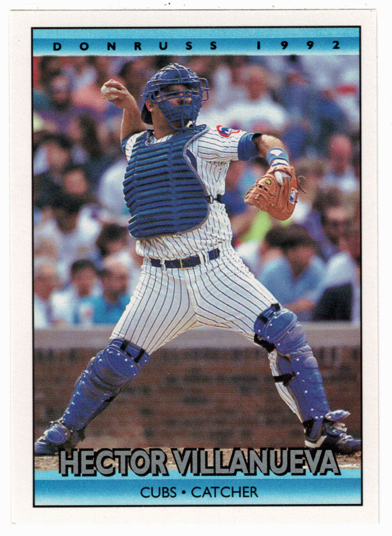 Hector Villanueva - Chicago Cubs (MLB Baseball Card) 1992 Donruss # 725 Mint