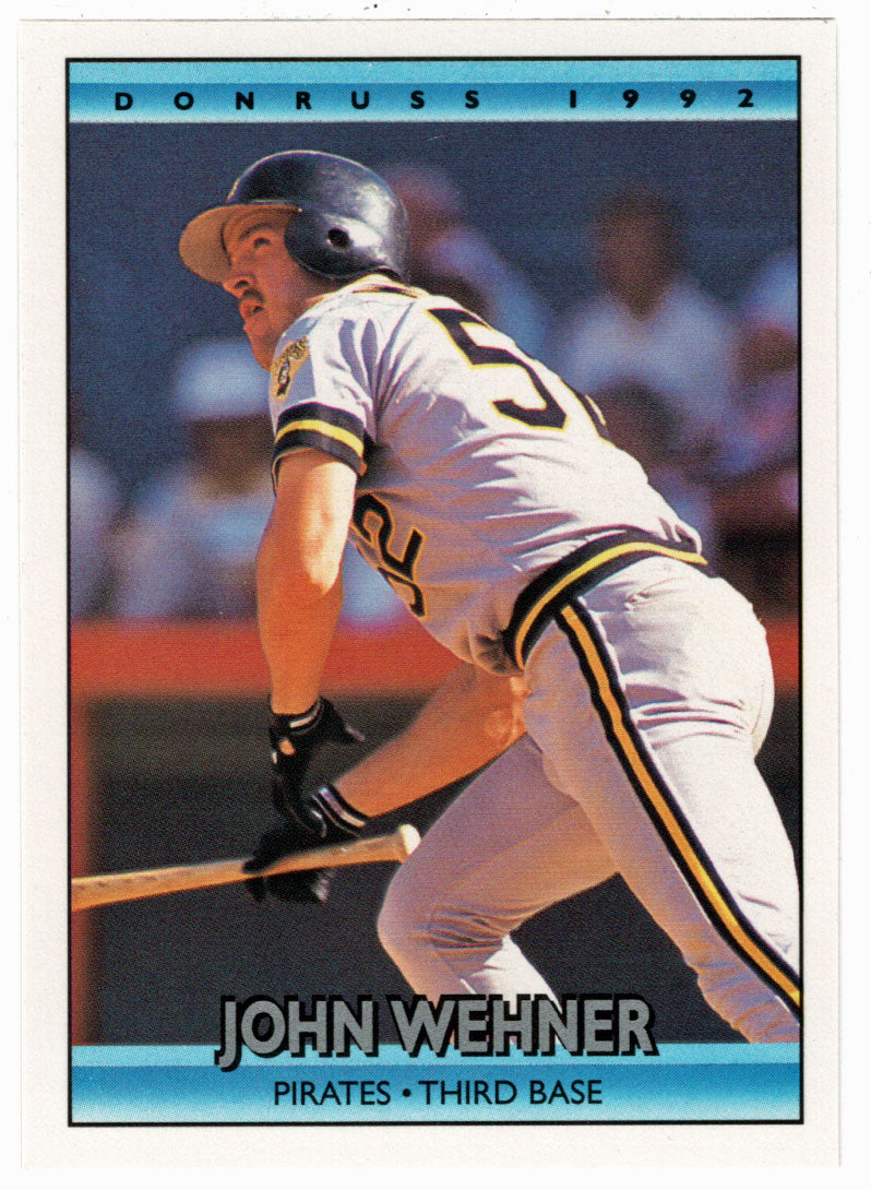 John Wehner - Pittsburgh Pirates (MLB Baseball Card) 1992 Donruss # 731 Mint
