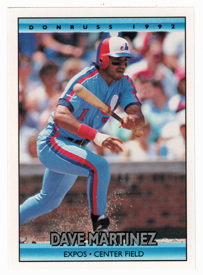 Dave Martinez - Montreal Expos (MLB Baseball Card) 1992 Donruss # 732 Mint