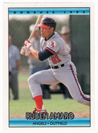 Ruben Amaro - California Angels (MLB Baseball Card) 1992 Donruss # 733 Mint