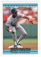 Julio Franco - Texas Rangers (MLB Baseball Card) 1992 Donruss # 741 Mint