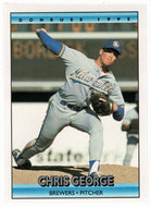 Chris George - Milwaukee Brewers (MLB Baseball Card) 1992 Donruss # 746 Mint