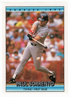 Paul Sorrento - Minnesota Twins (MLB Baseball Card) 1992 Donruss # 752 Mint