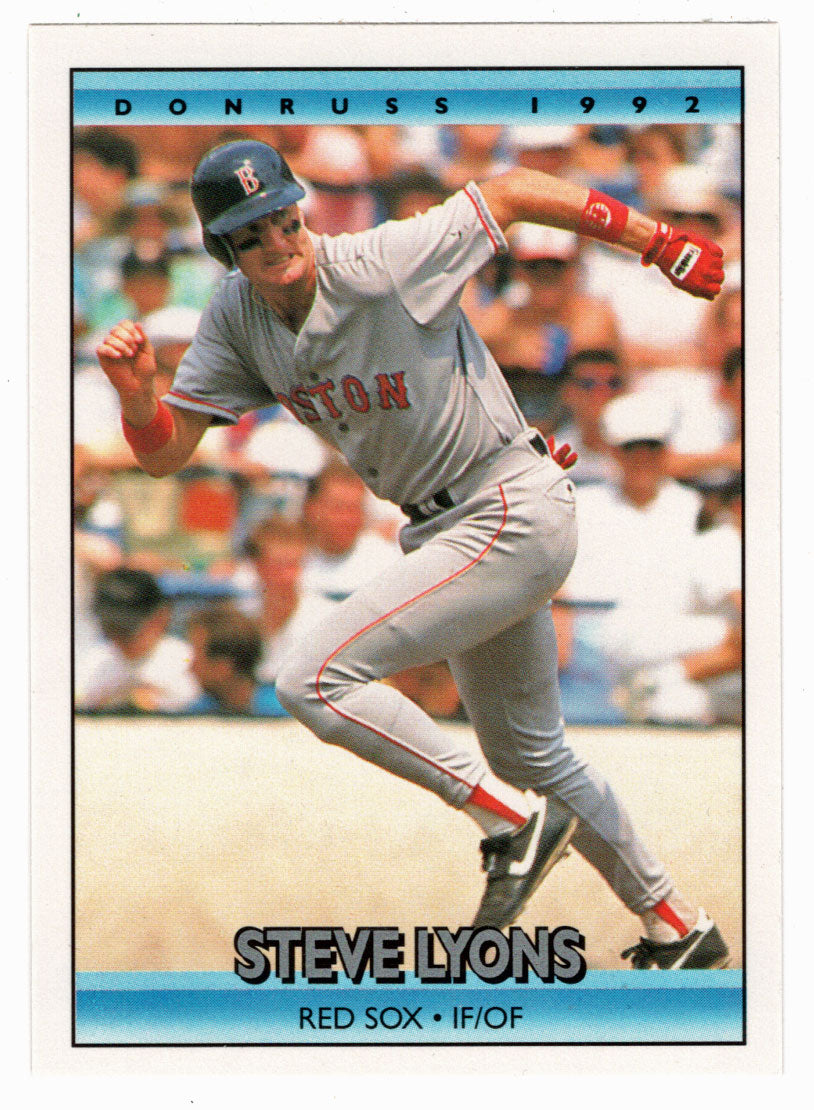 Steve Lyons - Boston Red Sox (MLB Baseball Card) 1992 Donruss # 758 Mint