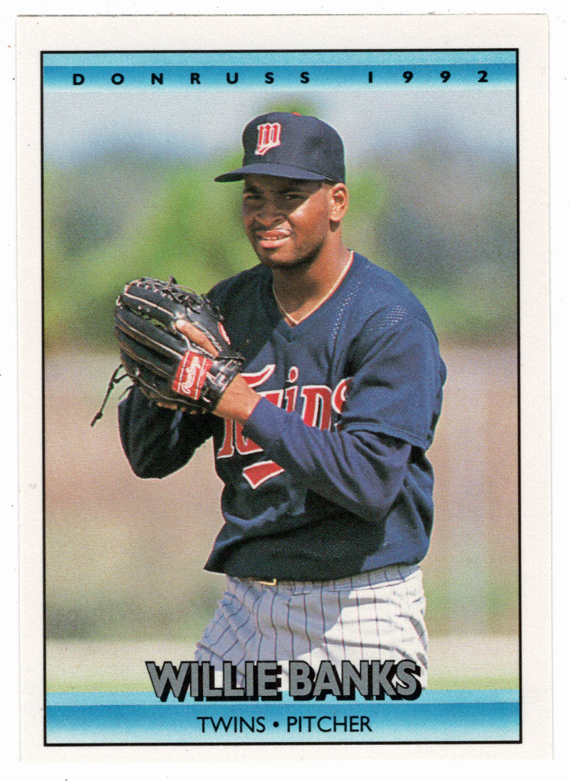 Willie Banks - Minnesota Twins (MLB Baseball Card) 1992 Donruss # 760 Mint