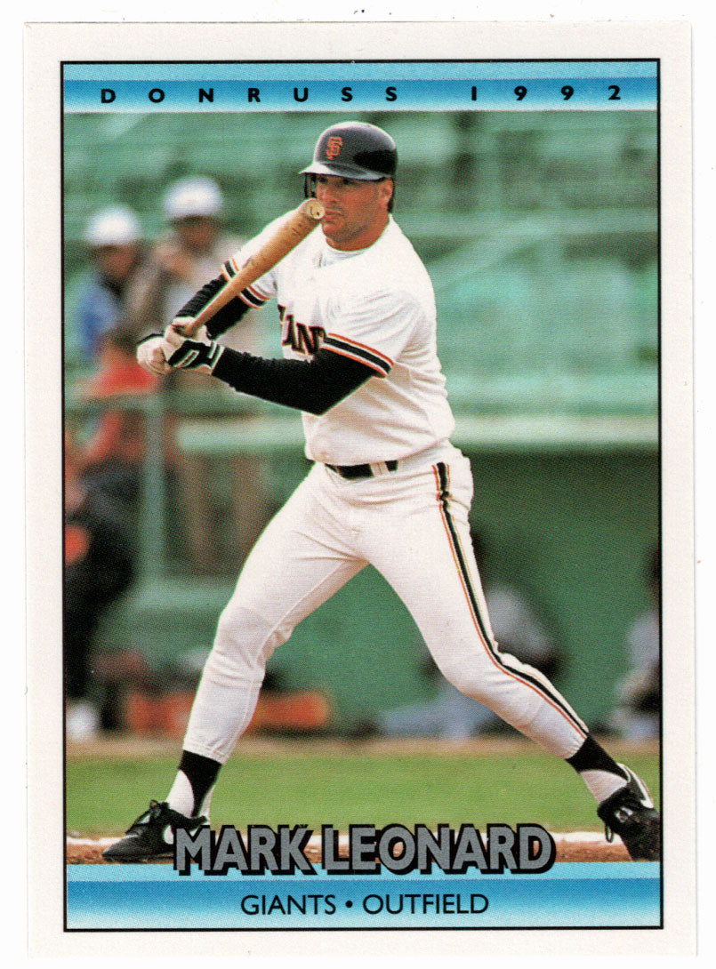 Mark Leonard - San Francisco Giants (MLB Baseball Card) 1992 Donruss # 761 Mint
