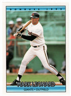 Mark Leonard - San Francisco Giants (MLB Baseball Card) 1992 Donruss # 761 Mint