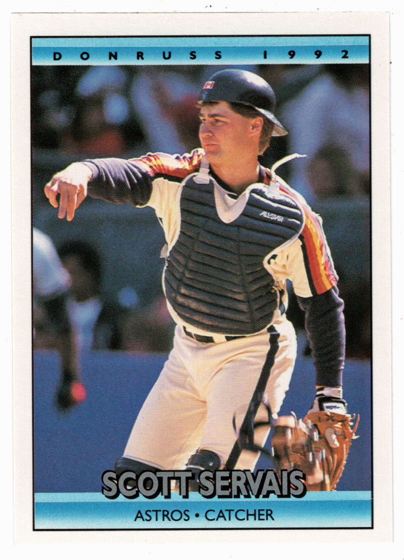 Scott Servais - Houston Astros (MLB Baseball Card) 1992 Donruss # 763 Mint
