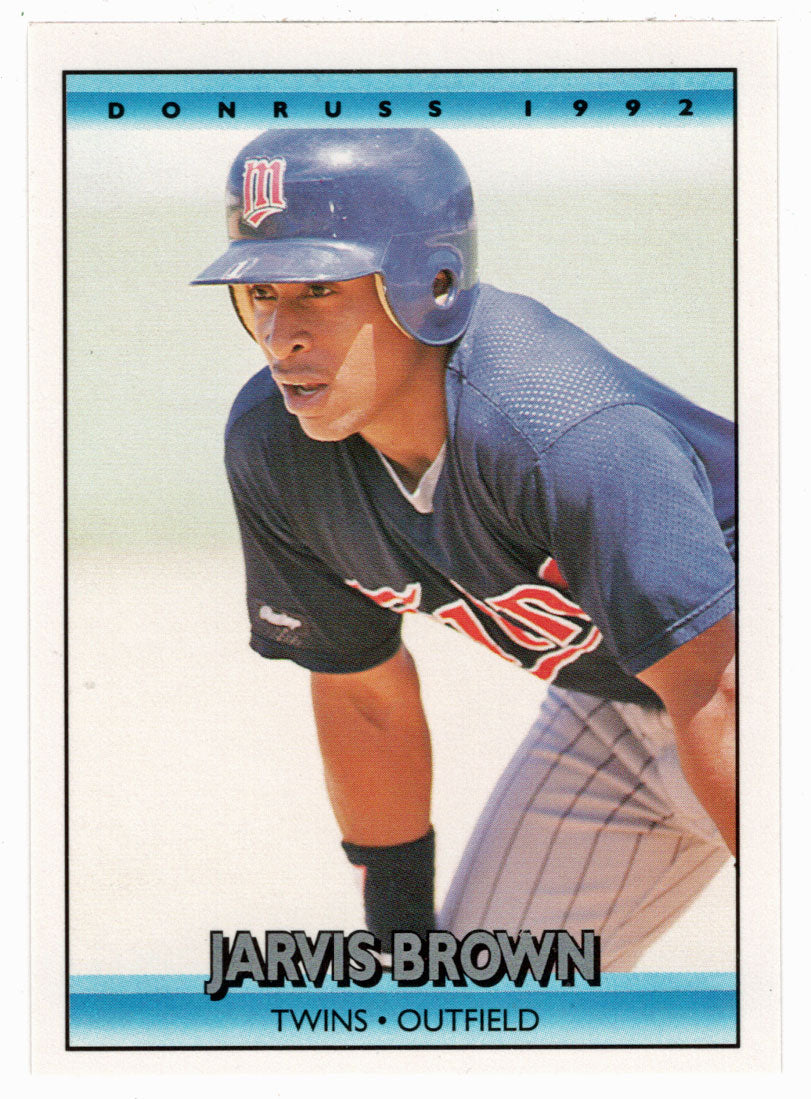 Jarvis Brown - Minnesota Twins (MLB Baseball Card) 1992 Donruss # 770 Mint