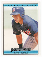 Jarvis Brown - Minnesota Twins (MLB Baseball Card) 1992 Donruss # 770 Mint