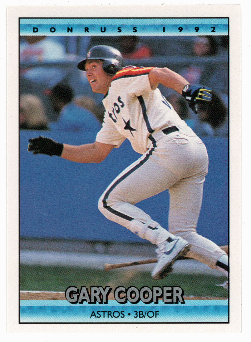 Gary Cooper - Houston Astros (MLB Baseball Card) 1992 Donruss # 774 Mint