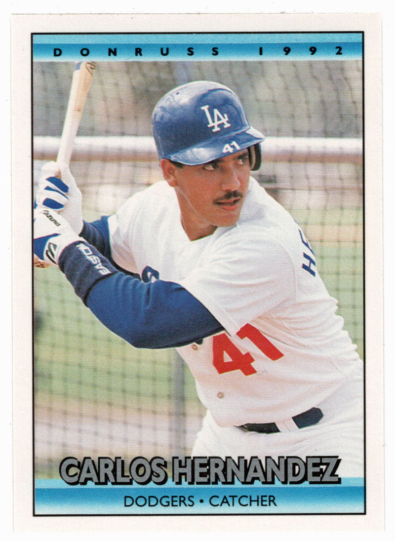 Carlos Hernandez - Los Angeles Dodgers (MLB Baseball Card) 1992 Donruss # 778 Mint