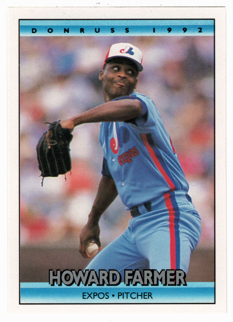 Howard Farmer - Montreal Expos (MLB Baseball Card) 1992 Donruss # 779 Mint