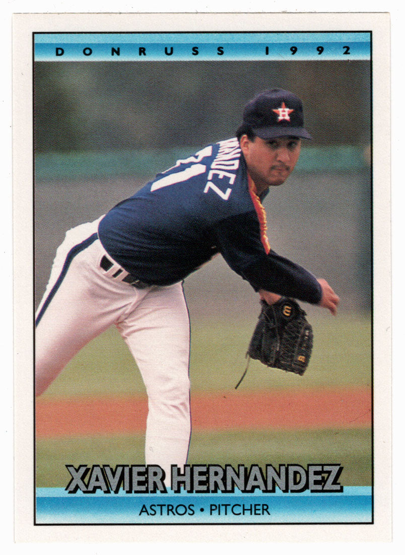 Xavier Hernandez - Houston Astros (MLB Baseball Card) 1992 Donruss # 782 Mint