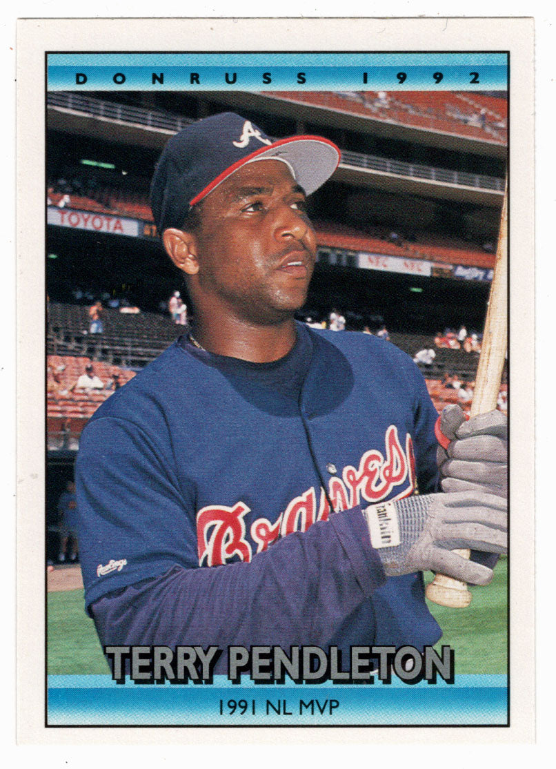 Terry Pendleton - Atlanta Braves - Bonus MVP (MLB Baseball Card) 1992 Donruss # BC2 Mint