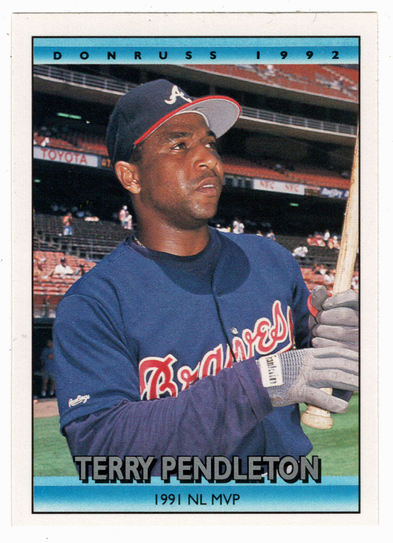 Terry Pendleton - Atlanta Braves - Bonus MVP (MLB Baseball Card) 1992 –  PictureYourDreams