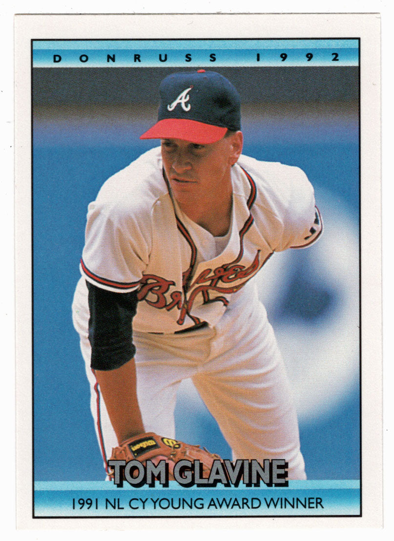 Tom Glavine - Atlanta Braves - Bonus Award Winners (MLB Baseball Card) 1992 Donruss # BC4 Mint