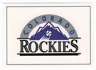 Colorado Rockies - First Year - Bonus Team Logo (MLB Baseball Card) 1992 Donruss # BC7 Mint