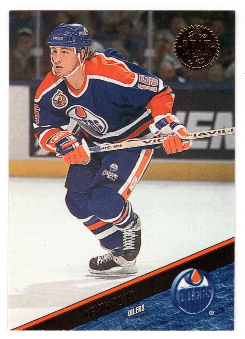 Kevin Todd - Edmonton Oilers (NHL Hockey Card) 1993-94 Leaf # 15 Mint