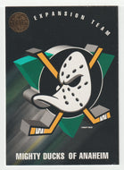 Mighty Ducks of Anaheim Team Card (NHL Hockey Card) 1993-94 Leaf # 200 Mint