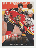 Rob Niedermayer - Florida Panthers - Freshman Phenoms (NHL Hockey Card) 1993-94 Leaf # 6 Mint