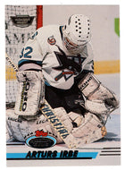 Arturs Irbe - San Jose Sharks (NHL Hockey Card) 1993-94 Topps Stadium Club # 4 Mint