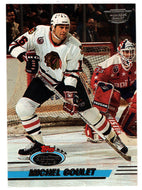 Michel Goulet - Chicago Blackhawks (NHL Hockey Card) 1993-94 Topps Stadium Club # 12 Mint