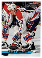 Kelly Miller - Washington Capitals (NHL Hockey Card) 1993-94 Topps Stadium Club # 17 Mint