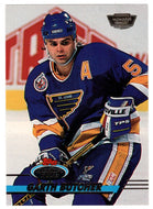 Garth Butcher - St. Louis Blues (NHL Hockey Card) 1993-94 Topps Stadium Club # 21 Mint