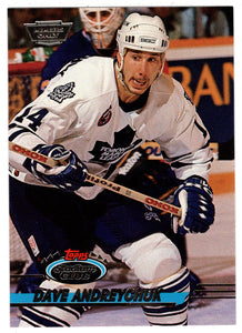 Dave Andreychuk - Toronto Maple Leafs (NHL Hockey Card) 1993-94 Topps Stadium Club # 23 Mint