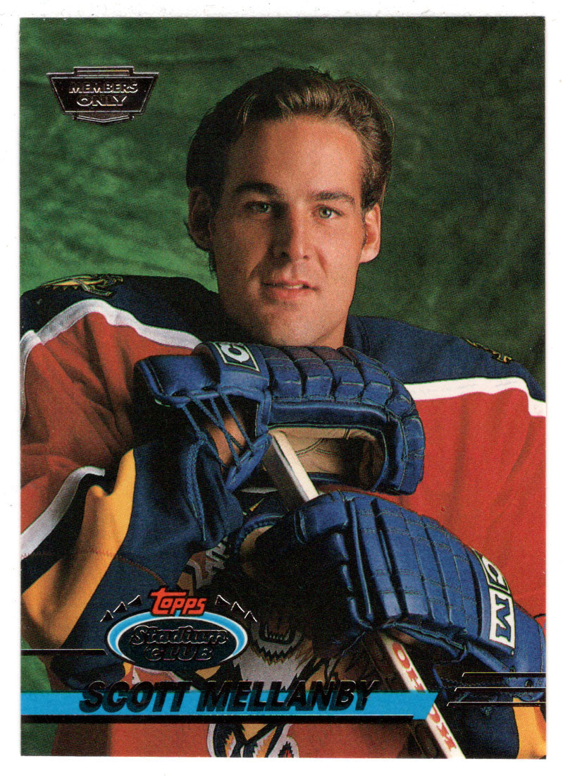 Scott Mellanby - Florida Panthers (NHL Hockey Card) 1993-94 Topps Stadium Club # 31 Mint