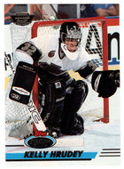 Kelly Hrudey - Los Angeles Kings (NHL Hockey Card) 1993-94 Topps Stadium Club # 54 Mint