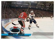 Brett Hull - St. Louis Blues (NHL Hockey Card) 1993-94 Topps Stadium Club # 65 Mint