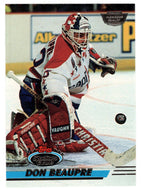 Don Beaupre - Washington Capitals (NHL Hockey Card) 1993-94 Topps Stadium Club # 71 Mint