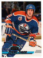 Zdeno Ciger - Edmonton Oilers (NHL Hockey Card) 1993-94 Topps Stadium Club # 73 Mint