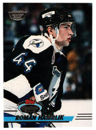 Roman Hamrlik - Tampa Bay Lightning (NHL Hockey Card) 1993-94 Topps Stadium Club # 75 Mint