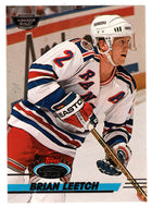 Brian Leetch - New York Rangers (NHL Hockey Card) 1993-94 Topps Stadium Club # 88 Mint