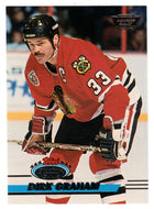 Dirk Graham - Chicago Blackhawks (NHL Hockey Card) 1993-94 Topps Stadium Club # 90 Mint