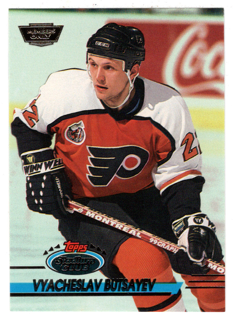 Viacheslav Butsayev - Philadelphia Flyers (NHL Hockey Card) 1993-94 Topps Stadium Club # 94 Mint
