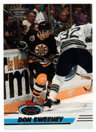 Don Sweeney - Boston Bruins (NHL Hockey Card) 1993-94 Topps Stadium Club # 117 Mint