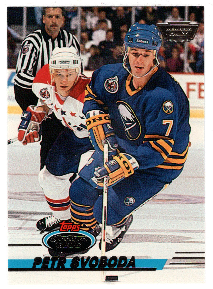 Petr Svoboda - Buffalo Sabres (NHL Hockey Card) 1993-94 Topps Stadium Club # 132 Mint