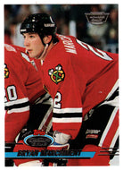 Bryan Marchment - Chicago Blackhawks (NHL Hockey Card) 1993-94 Topps Stadium Club # 161 Mint