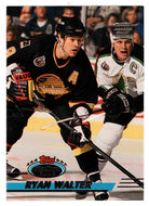 Ryan Walter - Vancouver Canucks (NHL Hockey Card) 1993-94 Topps Stadium Club # 185 Mint