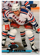 Ed Olczyk - New York Rangers (NHL Hockey Card) 1993-94 Topps Stadium Club # 197 Mint