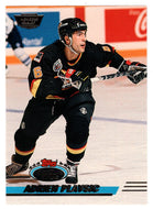 Adrien Plavsic - Vancouver Canucks (NHL Hockey Card) 1993-94 Topps Stadium Club # 201 Mint