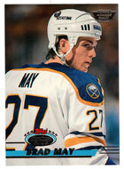Brad May - Buffalo Sabres (NHL Hockey Card) 1993-94 Topps Stadium Club # 203 Mint