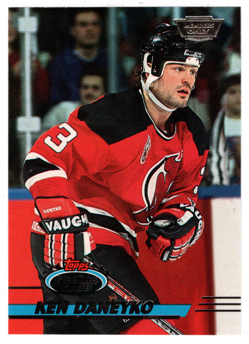 Ken Daneyko - New Jersey Devils (NHL Hockey Card) 1993-94 Topps Stadium Club # 206 Mint